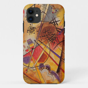 Capa Para iPhone 11 Kandinsky Brown Yellow Red Blue