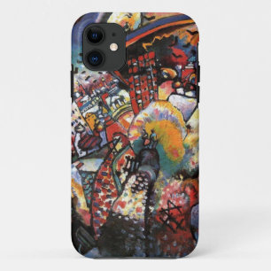 Capa Para iPhone 11 Kandinsky Moscou I Cityscape Abstrato Painting