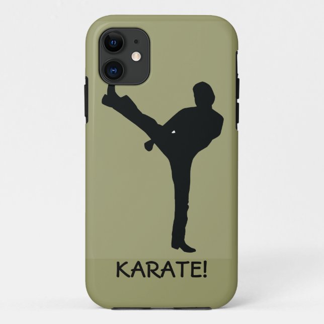 Capa Para iPhone 11 KARATE! Casemato de design iPhone (Verso)