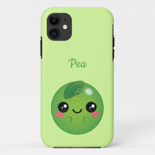 Capa Para iPhone 11 Kawaii Pea