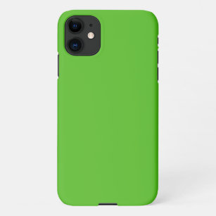 Capa Para iPhone 11 Kelly Green Solid Color