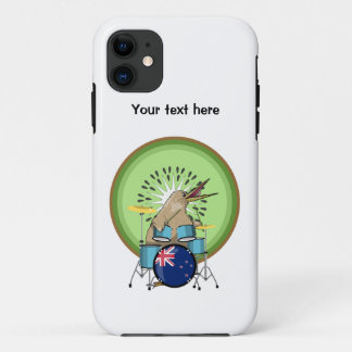 Capa Para iPhone 11 Kiwi Drumming Música Nova Zelândia