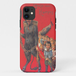 Capa Para iPhone 11 Krampus Com Crianças Más