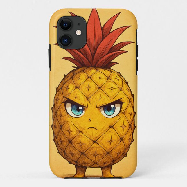Capa Para iPhone 11 l ananas fou (Verso)