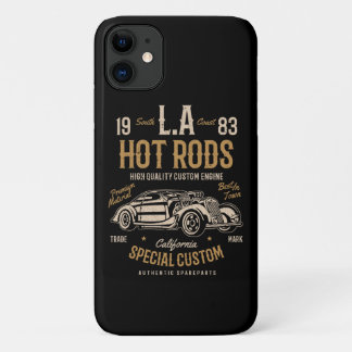 Capa Para iPhone 11 LA Hot Rods California Custom Engine