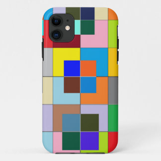 Capa Para iPhone 11 Labirinto da COR: Gráficos felizes