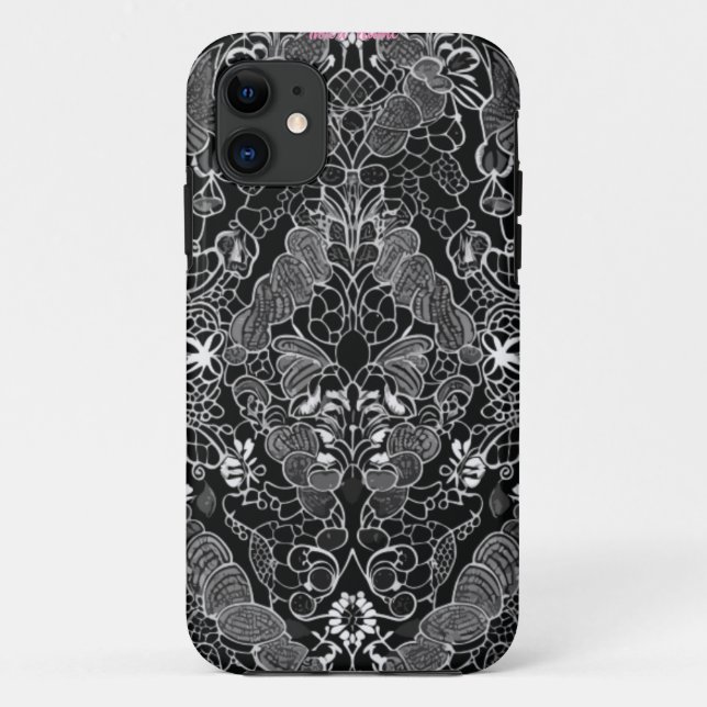 Capa Para iPhone 11 Lace Floral Harmony (Verso)