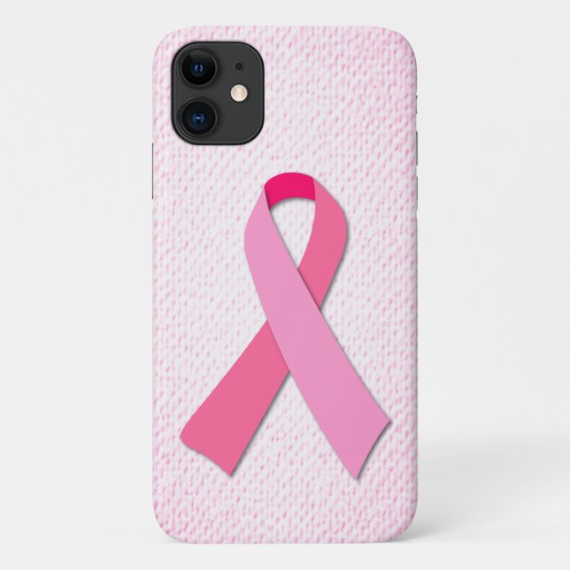 Capa Para iPhone 11 Laço Rosa (Verso)