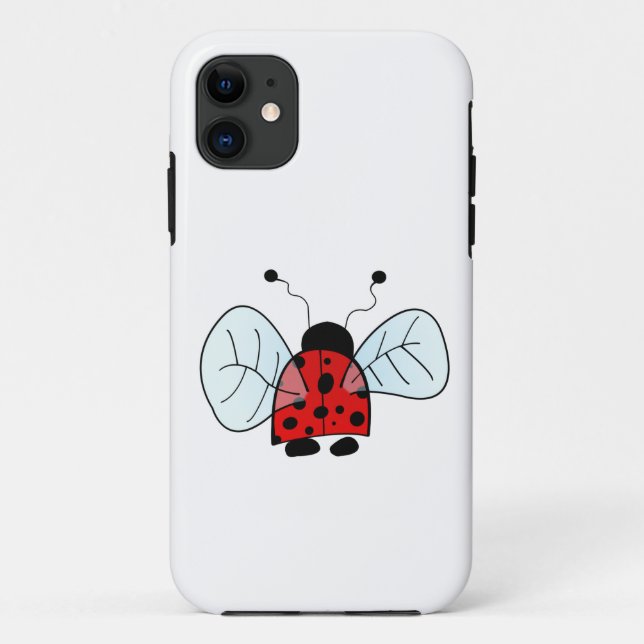 Capa Para iPhone 11 Ladybug (Verso)
