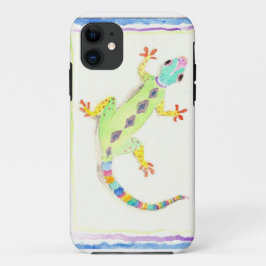 Capa Para iPhone 11 Lagarto Pintado