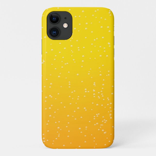 Capa Para iPhone 11 Lager Beer Bubbles (Verso)