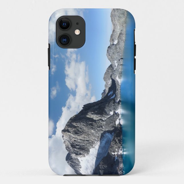 Capa Para iPhone 11 Lago Catherine e Banner Pico 2 - Sierra Nevada (Verso)