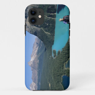 Capa Para iPhone 11 Lago de cor turquesa