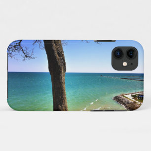 Capa Para iPhone 11 Lago Michigan, Port Washington, Wisconsin
