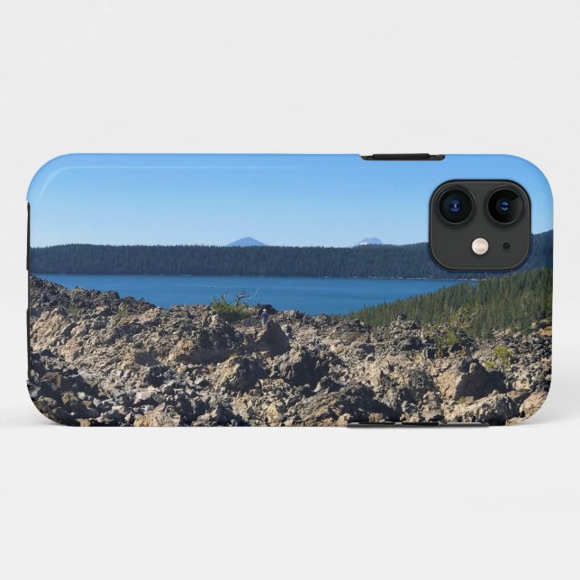 Capa Para iPhone 11 Lago Paulina, OR (Verso (horizontal))