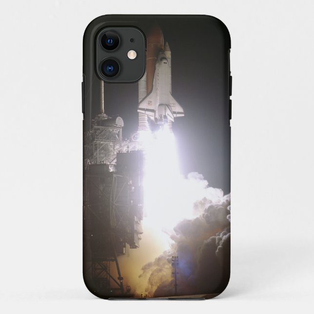 Capa Para iPhone 11 Lançamento do STS-76 Atlantis (Verso)