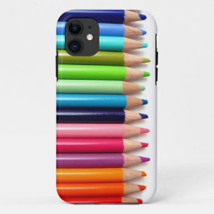 Capa Para iPhone 11 Lápis coloridos