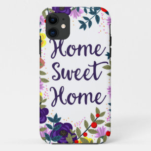 Capa Para iPhone 11 Lar Doce Lar Recife Floral