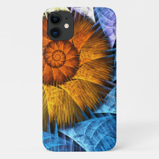Capa Para iPhone 11 Laranja Amarelo Amarelo Abstrato