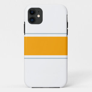 Capa Para iPhone 11 Laranja Amarelo Divertido - Corridas De Chapa Bran