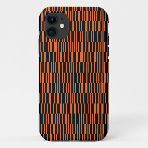 Capa Para iPhone 11 Laranja, legal, moderna, arte geométrica moderna