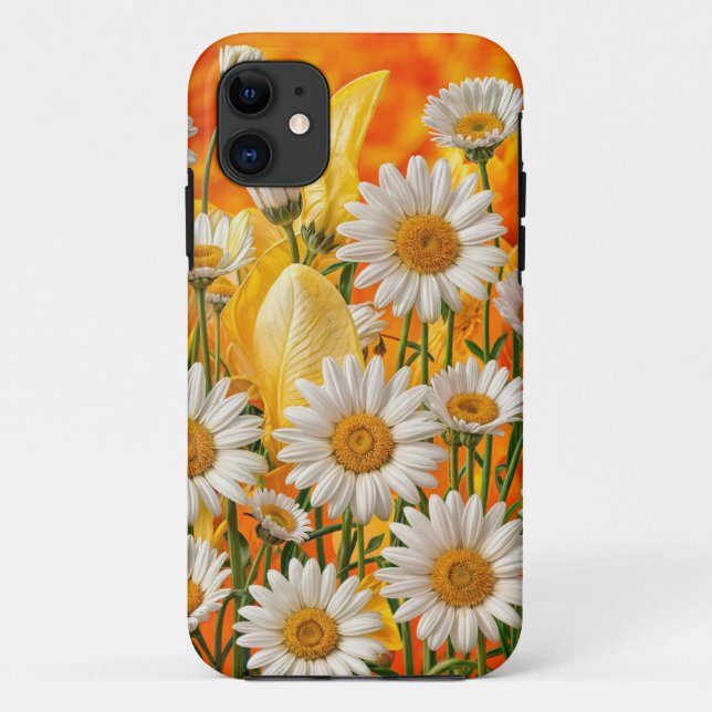 Capa Para iPhone 11 Laranja Você Alegra Que É Verão (Verso)