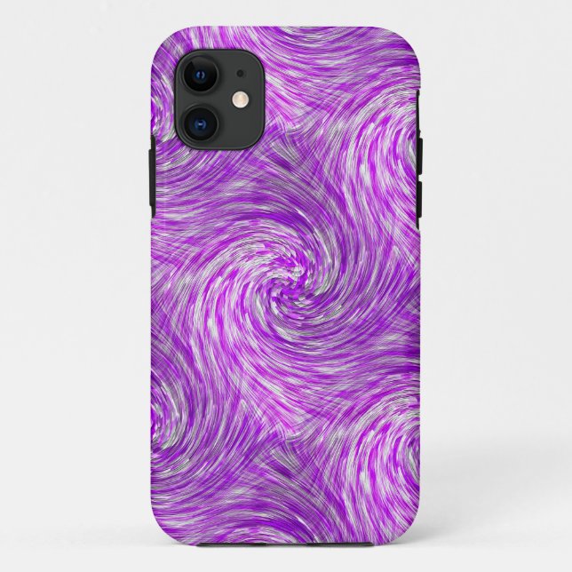 Capa Para iPhone 11 Lavanda Twirls..... (Verso)