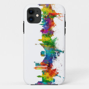 Capa Para iPhone 11 Lawrence Kansas Skyline