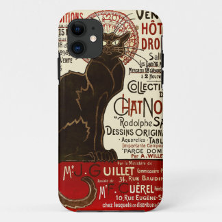 Capa Para iPhone 11 Le Chat Noir, Vente Hôtel Drouot