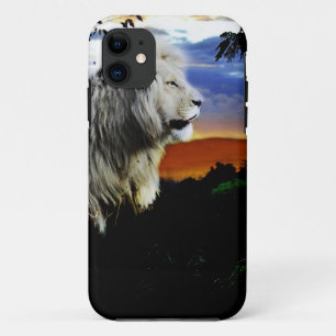 Capa Para iPhone 11 Leão de África do Sul na selva