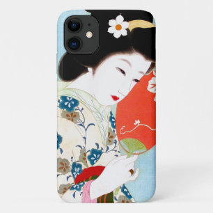 Capa Para iPhone 11 Legal arte clássica de geisha do Japão