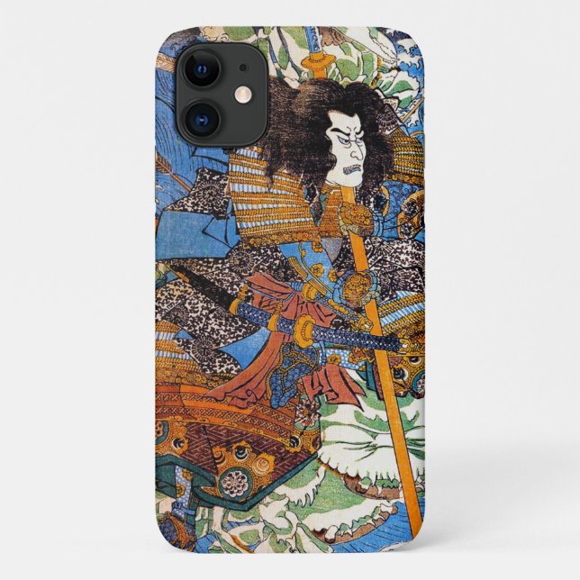 Capa Para iPhone 11 Legal arte do guerreiro Samurai Sanin (Verso)