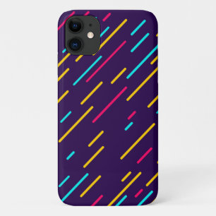 Capa Para iPhone 11 Legal borrifadas pretas com várias cores