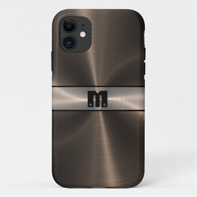 Capa Para iPhone 11 Legal Bronze brilhante Aço sem manchas 7 (Verso)