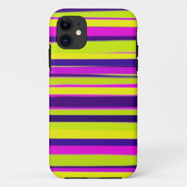 Capa Para iPhone 11 Legal cores, artes gráficas modernas (Verso)