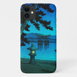 Capa Para iPhone 11 Legal japanês Lua Noite portão Mar hasui kawase