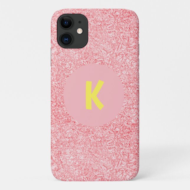Capa Para iPhone 11 Legal moças rosa cristalino personalizadas (Verso)