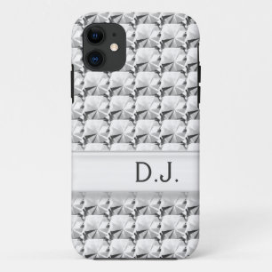Capa Para iPhone 11 legal, moda, pedra preciosa clara, diamante