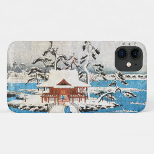 Capa Para iPhone 11 Legal neve sangrenta do lago ukiyo-e, no Japão