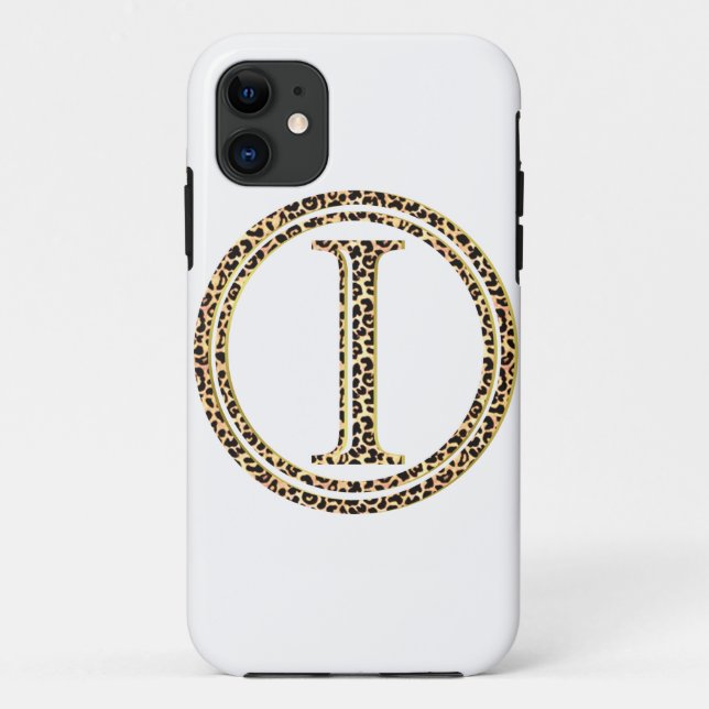 Capa Para iPhone 11 leopardo I (Verso)