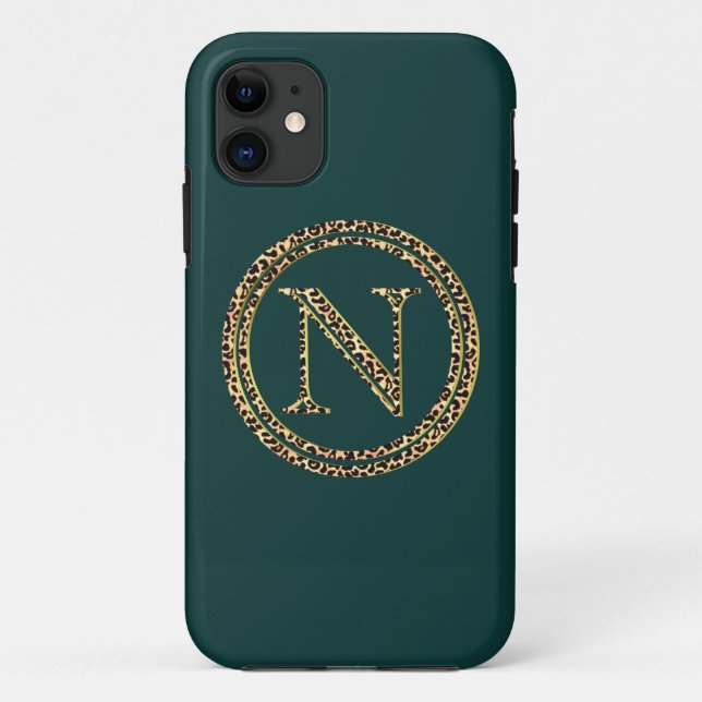 Capa Para iPhone 11 Leopardo N (Verso)
