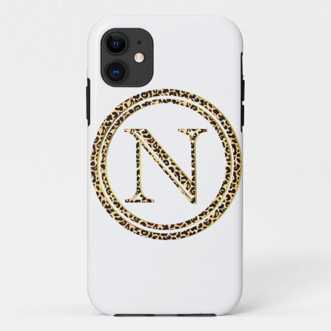 Capa Para iPhone 11 Leopardo N (Verso)