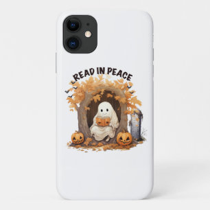 Capa Para iPhone 11 Ler em Paz Fantasma Boo