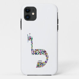 Capa Para iPhone 11 Letra "LAMED"