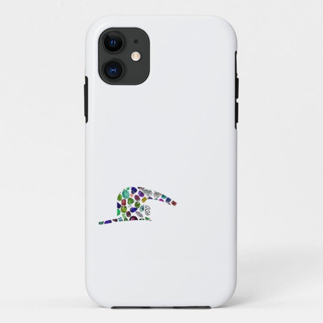 Capa Para iPhone 11 Letra 'YOD' (Verso)