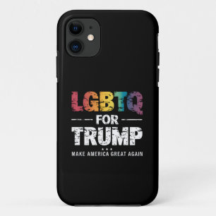 CAPA PARA iPhone 11 LGBTQ PARA TRUMP GAY LESBIAN PARA TRUMP 2024