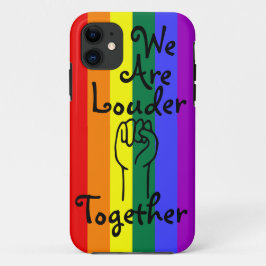 Capa Para iPhone 11 LGBTQIA+ Nós somos mais altos juntos