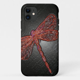 Capa Para iPhone 11 Libélula do rubi