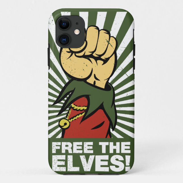 Capa Para iPhone 11 Libertem os elfos! (Verso)