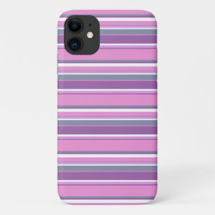 Capa Para iPhone 11 Lilac stripes